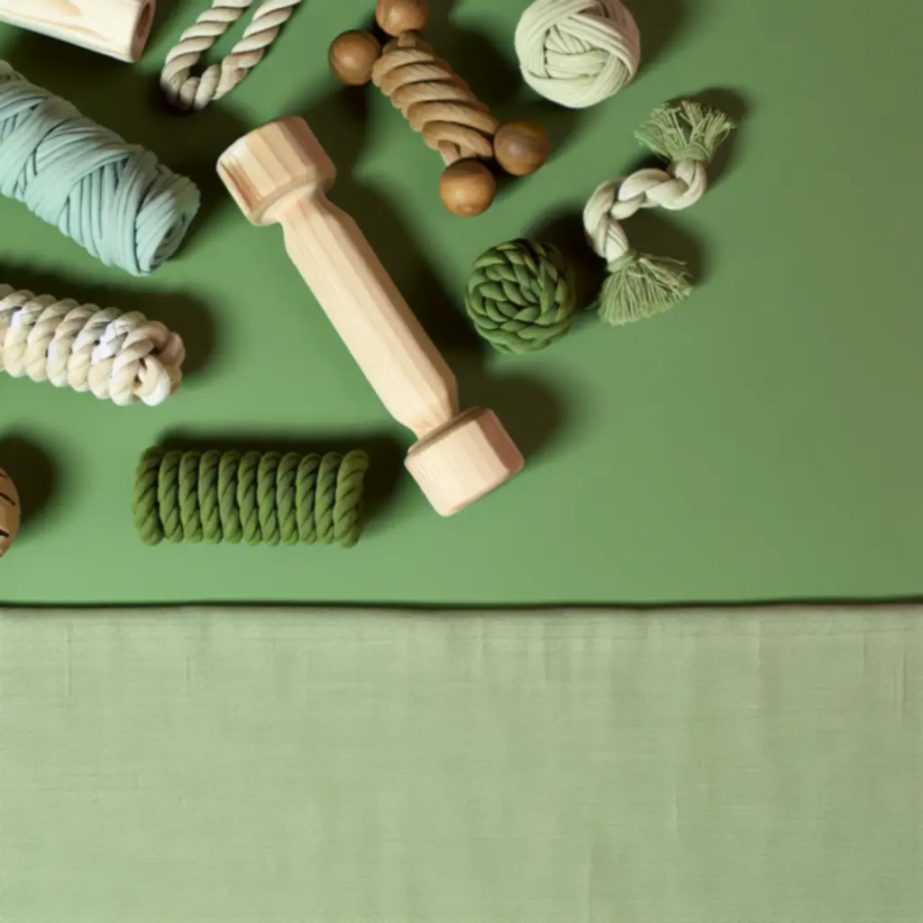 Környezetbarát kutyajátékok