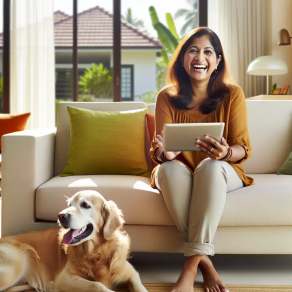 Boldog gazdi a PetShopDanube felületét használja